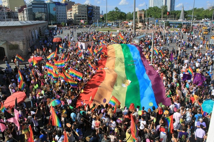 Gay Pride Parade in Istanbul