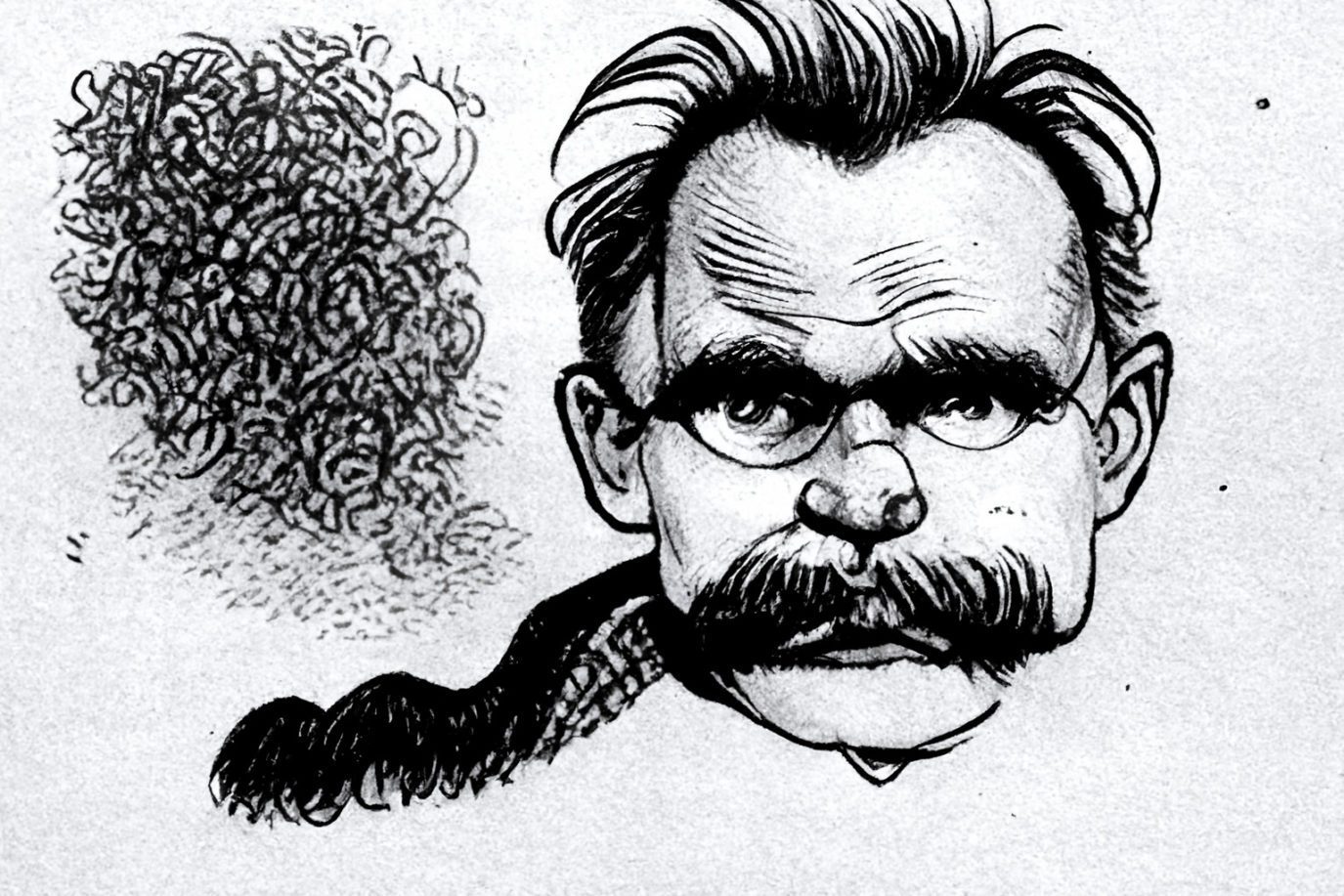 Nietzsches face