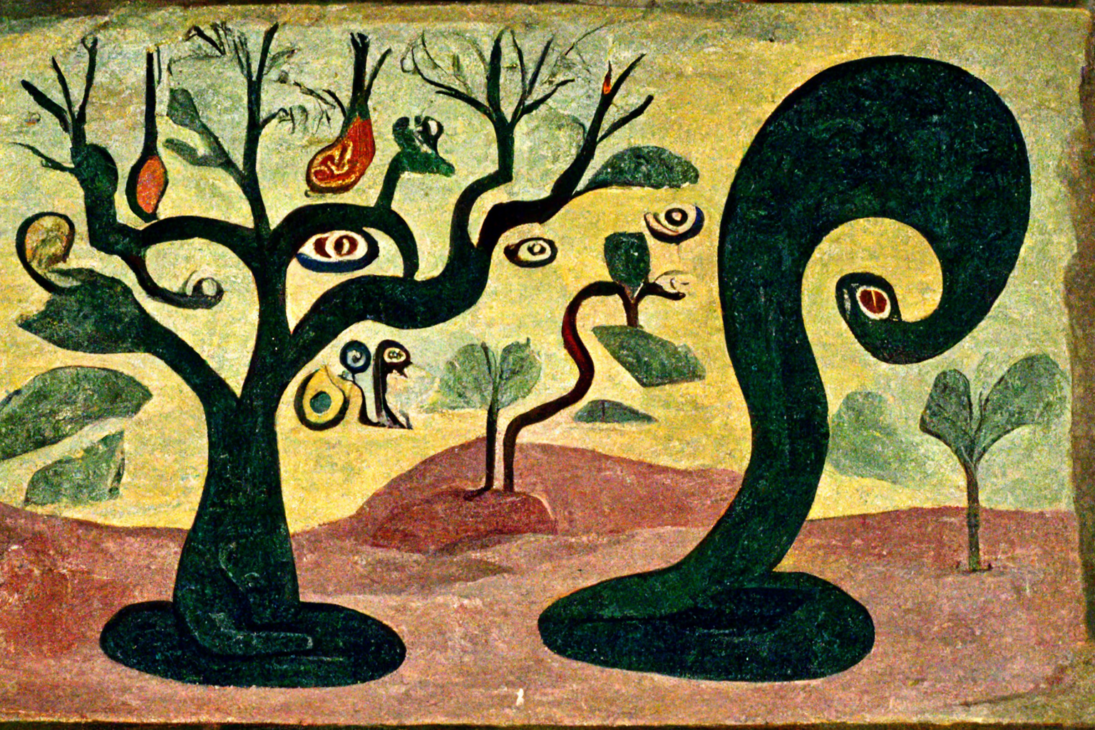 The Garden of Eden and the Tree of Good and evil