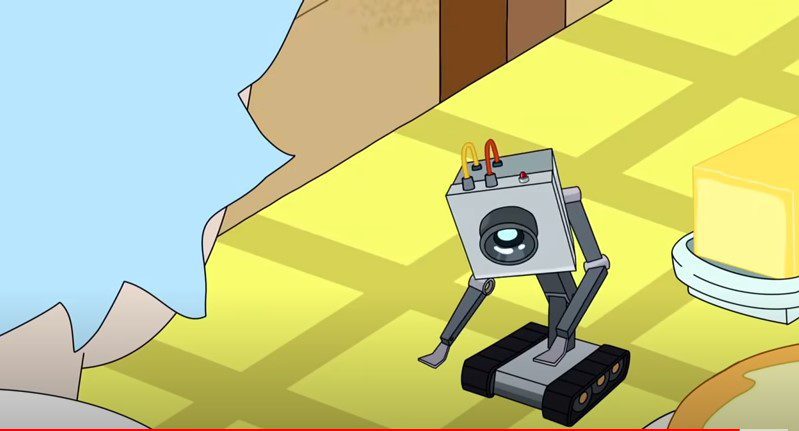 Butter Passing Robot in Rick and Morty
